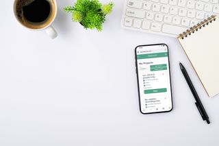 Stenoris App auf dem Smartphone